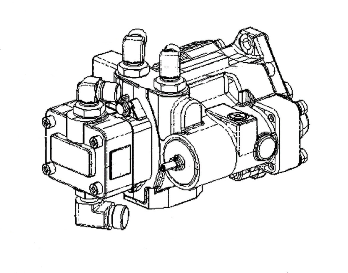 hydraulické čerpadlo JCB